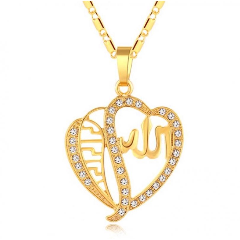 Vòng cổ Mặt Trái Tim Đính Đá 2022 Thời Trang