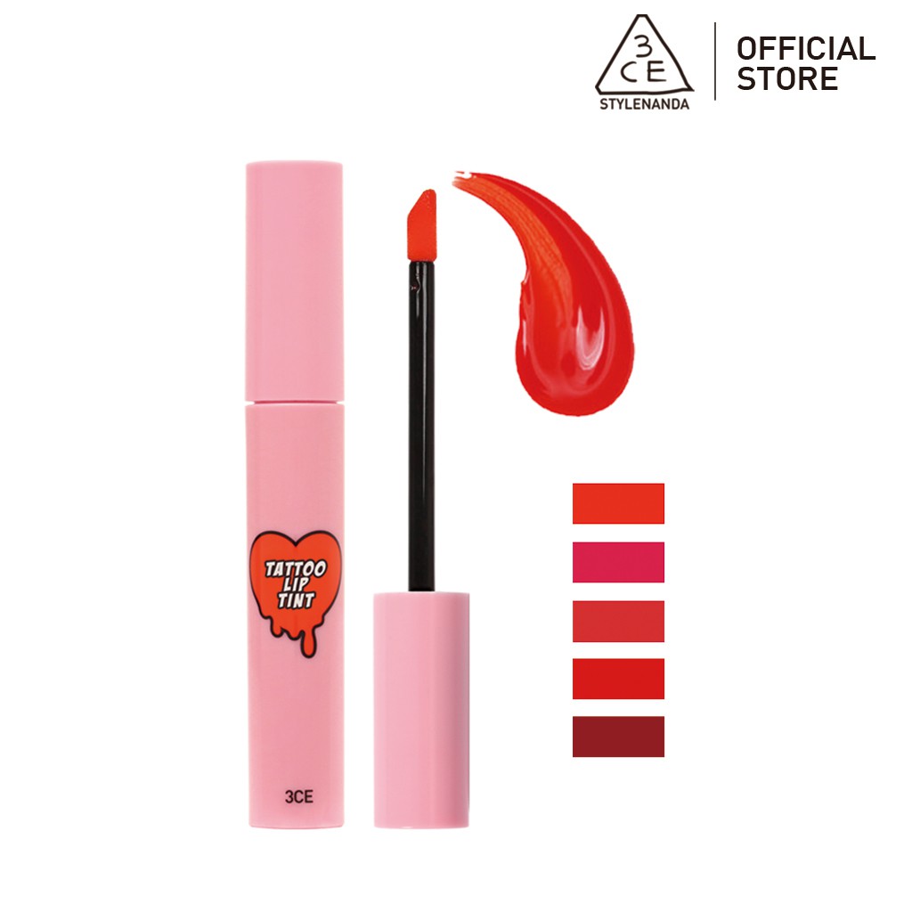 Son Kem Xăm 3CE Giữ Màu Lâu Dài  3CE Tattoo Lip Tint 3.8g | Official Store Lip Make up Cosmetic