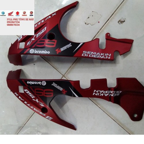 Mỏ Cày EXCITER 150 đỏ nhám - Vindecal BD