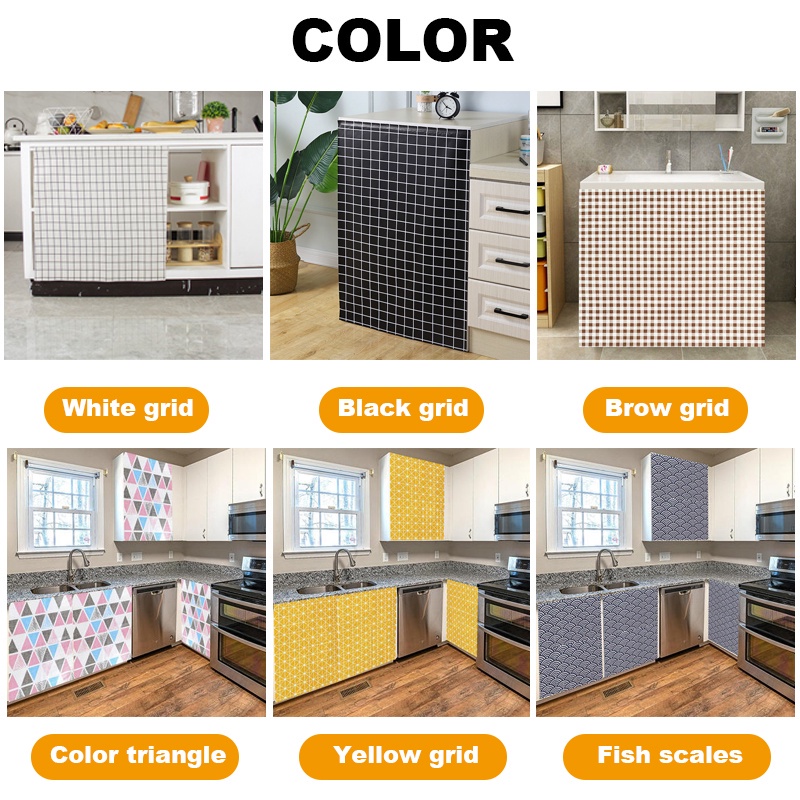 Rèm vải dày chống bụi chống thấm nước cho cửa tủ nhà bếp