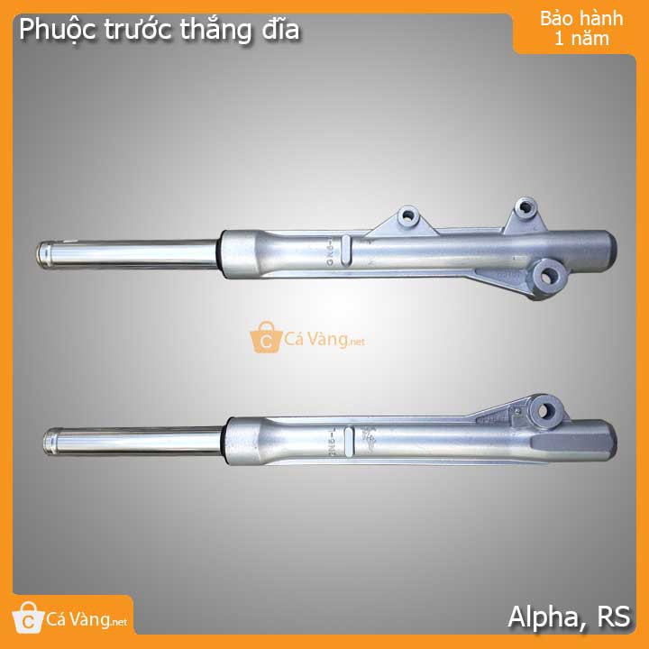 Phuộc trước xe máy Alpha, RS-Phanh đĩa,  Dream-II, Wave, Sirius, Jupiter loại - Phanh cơ