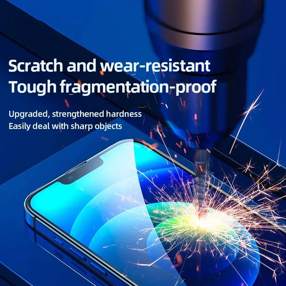 Bộ Kính Cường Lực Trước + Sau 3 Trong 1 Cho Iphone 7 8 plus 14 13 12 11 Pro Max Mini X XS Max