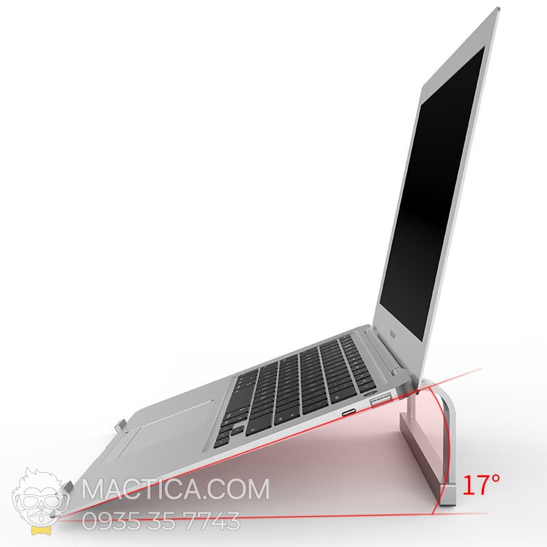 Giá Đỡ Tản Nhiệt Nhôm Cho Macbook, Laptop Gọn Nhẹ