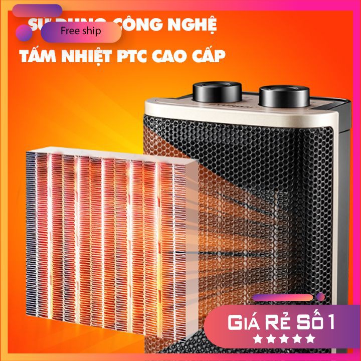 Máy Sưởi Mini ⚡️ 𝐅𝐑𝐄𝐄 𝐒𝐇𝐈𝐏 ⚡️ Máy Sưởi HuynDai mini Làm Ấm Nhanh - Tỏa Nhiệt Đều - Tiết Kiệm Điện