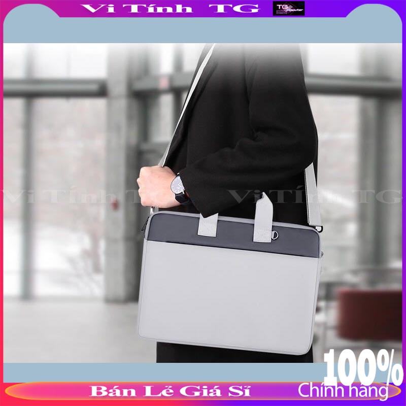 Cặp đựng laptop công sở nam nữ cao cấp unisex 15 inch TGStore TXLT