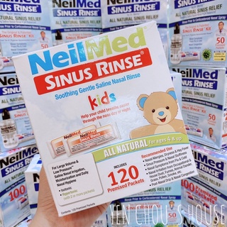 Muối rửa mũi Neilmed nội địa Mỹ