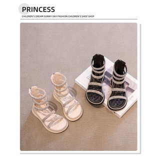 sandal chiến binh đính đá bé gái
