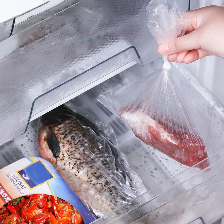 Túi đựng thực phẩm An Lành, cuộn túi bọc đồ ăn tự hủy sinh học an toàn trong suốt nhiều kích thước