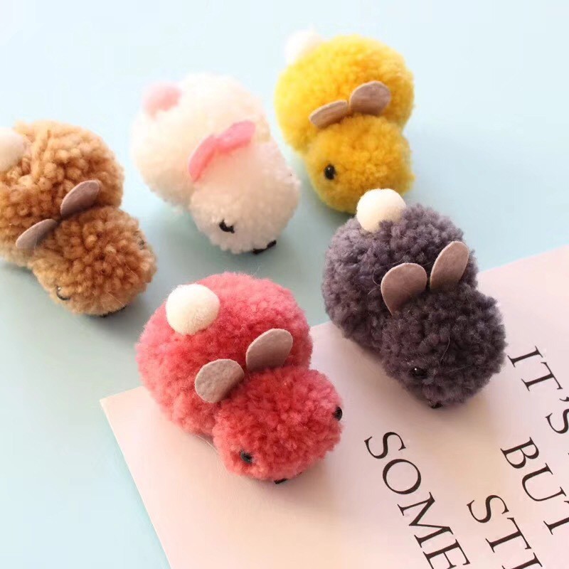 Kẹp tóc Thỏ Con Bông đáng yêu MS: KT01 - Hưng Long PC