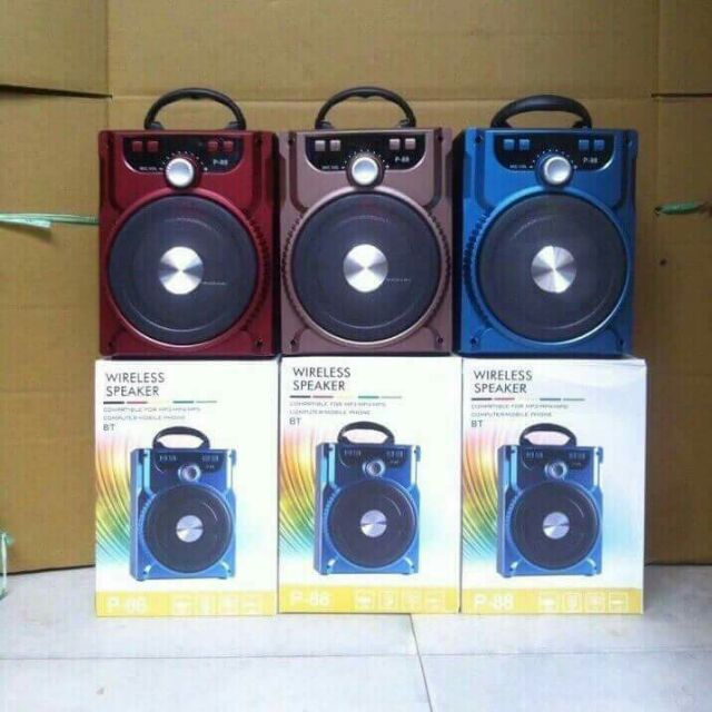 LOA BLUETOOTH KARAOKE XÁCH TAY , P86, P87, P88, P89, TẶNG KÈM 1mićro