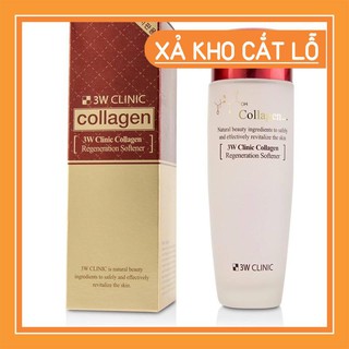 Nước hoa hồng trắng da 3W Clinic Collagen White 150ml Xả kho