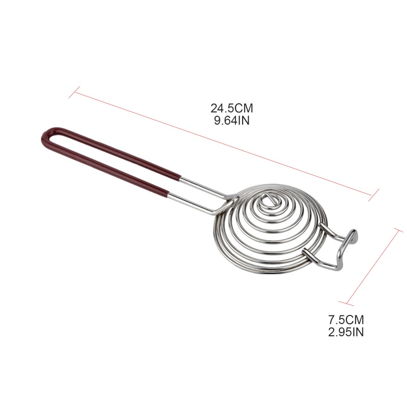 Dụng Cụ Tách Lòng Đỏ Trứng Hình Xoắn Ốc Bằng Thép Không Gỉ