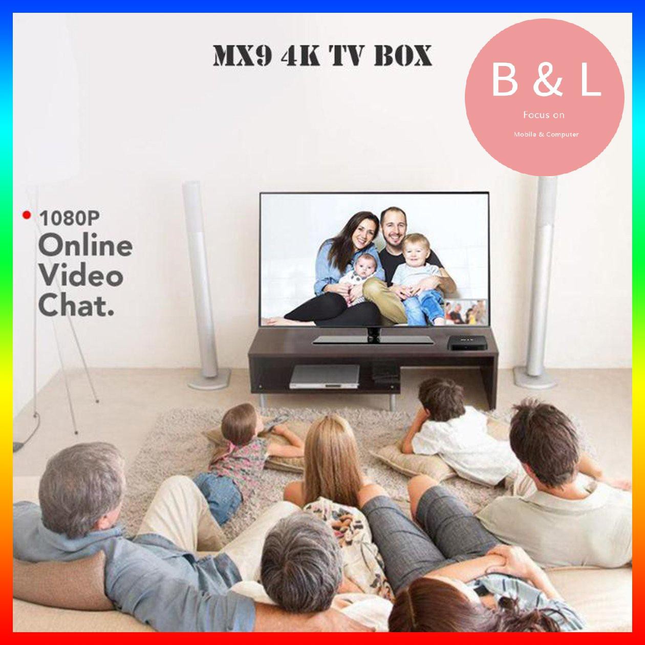 Bộ Tv Box Mx9 5g 4k 1.2ghz Chất Lượng Cao Kèm Phụ Kiện