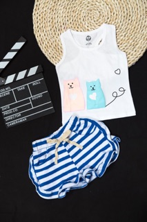 Sét 3 bộ thun cotton 4c