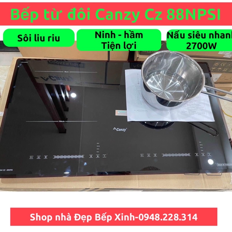 Bếp từ đôi Canzy CZ 88NPSI