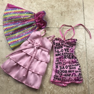 Qa C - đầm cho búp bê barbie