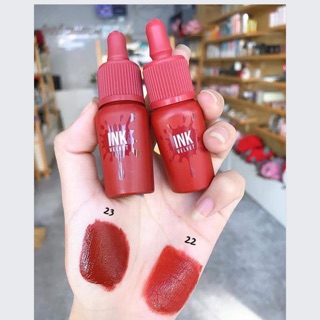 Son kem Peripera ink velvet màu 22 23