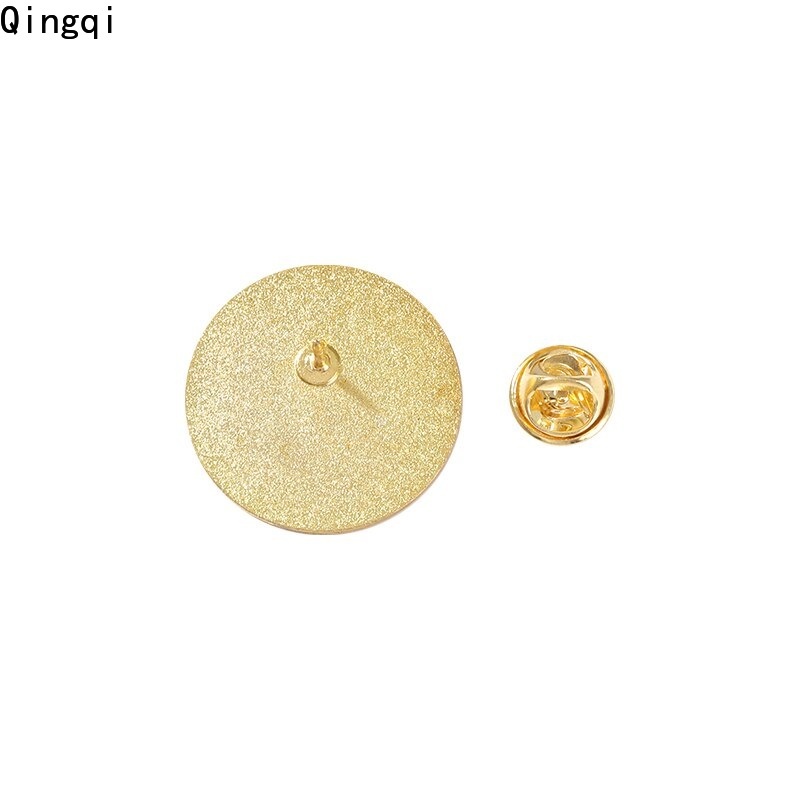 Ghim cài áo Miss Zoe hình huy hiệu hoạt hình đáng yêu