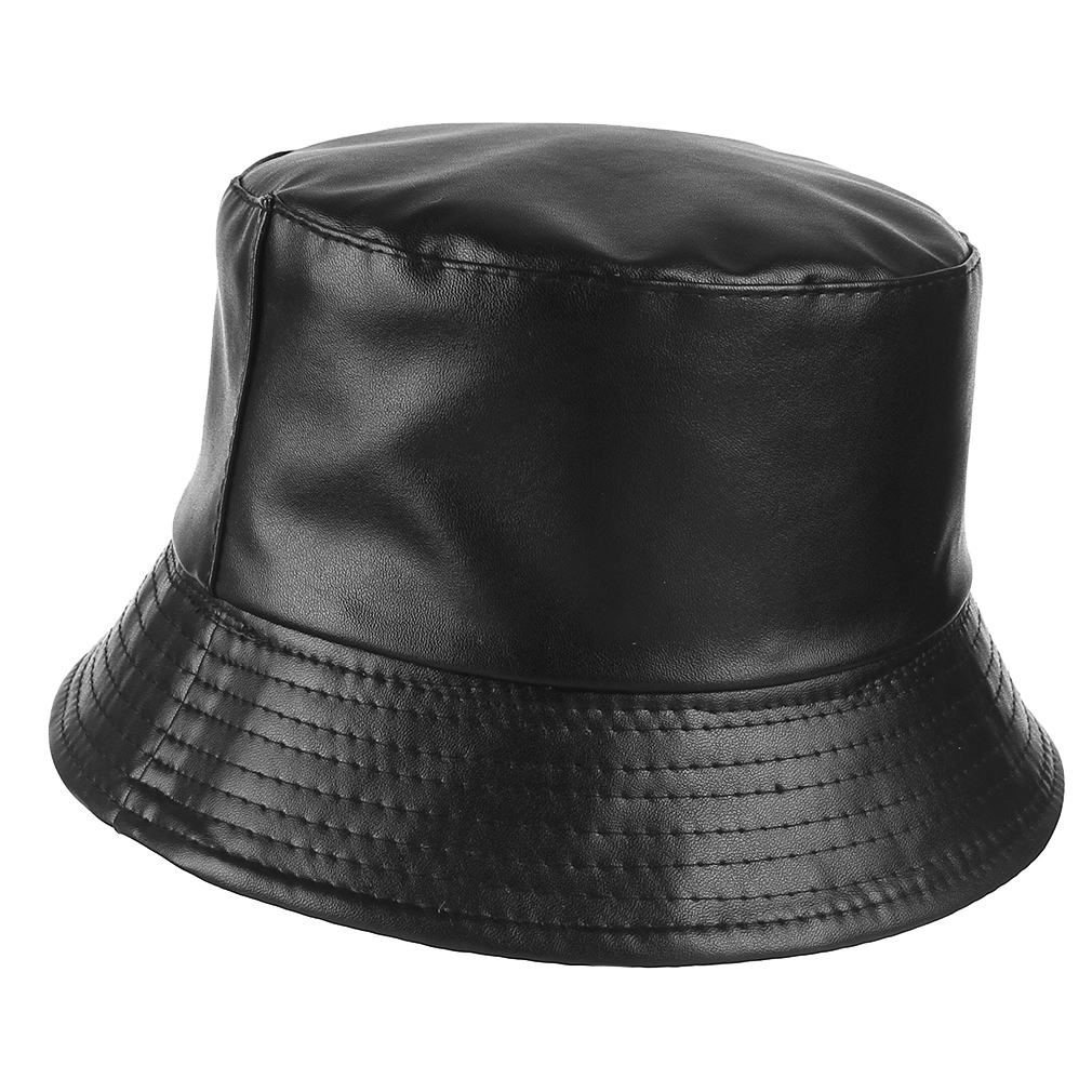 Nón Bucket Da Pu Chống Thấm Nước Cho Nam Và Nữ