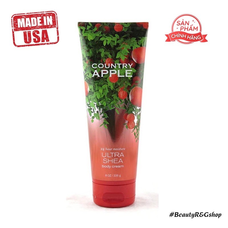 Bath & Body works - sữa dưỡng thể : Country Apple