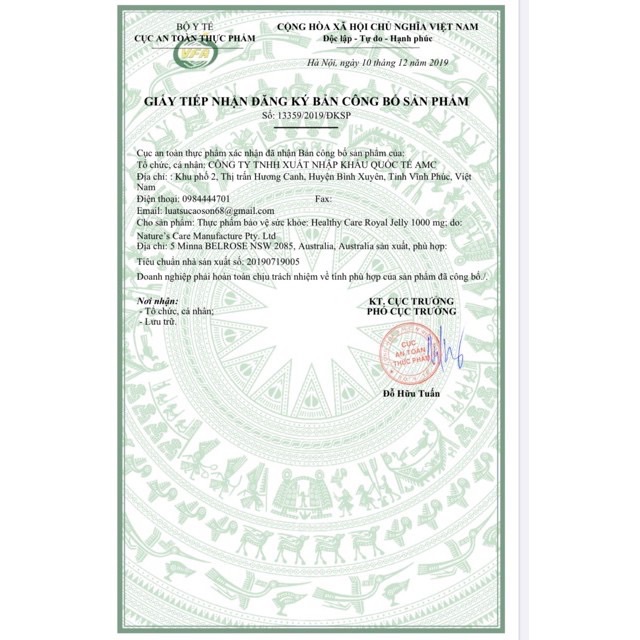 (Mẫu mới)Sữa Ong Chúa Healthy Care Royal Jelly | BigBuy360 - bigbuy360.vn