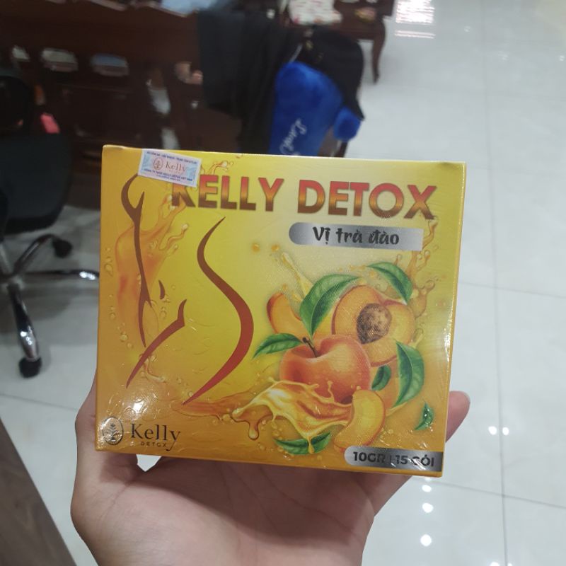 KELLY DETOX GIẢM CÂN VỊ ĐÀO -hàng chuẩn CHÍNH HÃNG