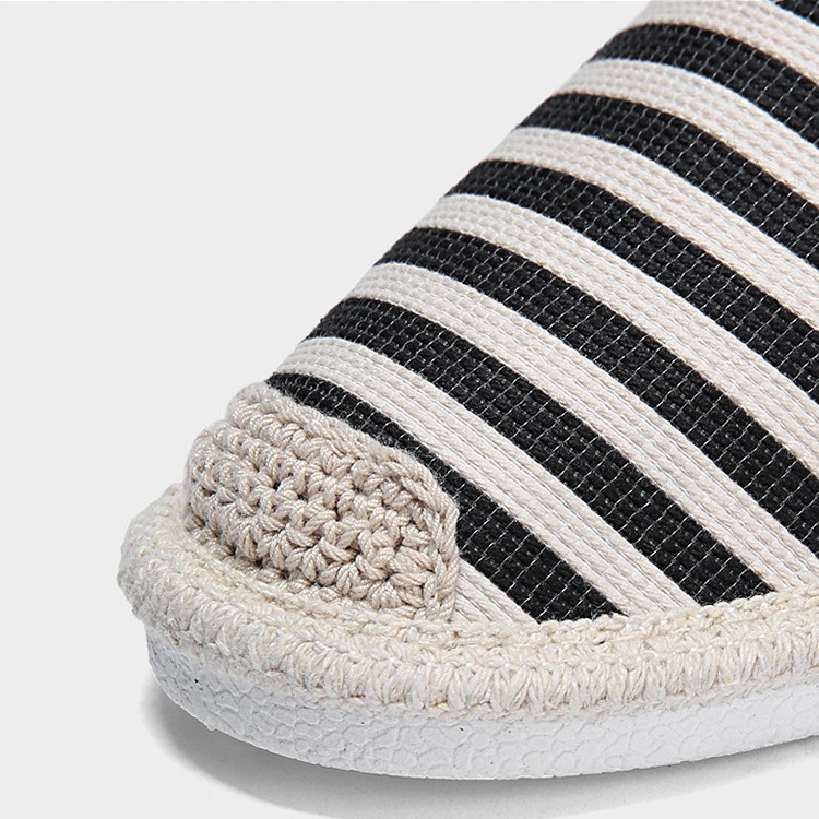 Slip on nam - Giày lười vải nam cao cấp - Vải thô sọc xanh nhạt - Mã SP 2906 (có size 44) | BigBuy360 - bigbuy360.vn