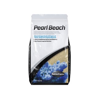 Cát lót nền cho hồ cá biển và San Hô 10kg Seachem Pearl Beach