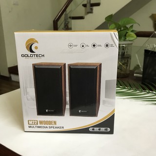 Loa mini 2.0 Goltech M22, Loa Ghỗ mini 2.0 M22