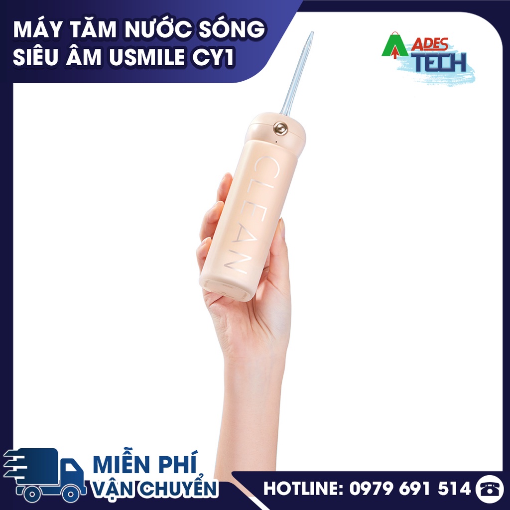 Máy tăm nước sóng siêu âm usmile CY1 ✔️ làm sạch 2 phút ✔️ cải thiện sức khỏe ✔️ BH 12 Tháng