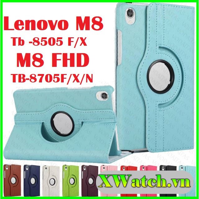 Bao da Xoay thông minh Lenovo Tab M8 FHD TB-8705F/N Tab M8 HD TB-8505F/X
