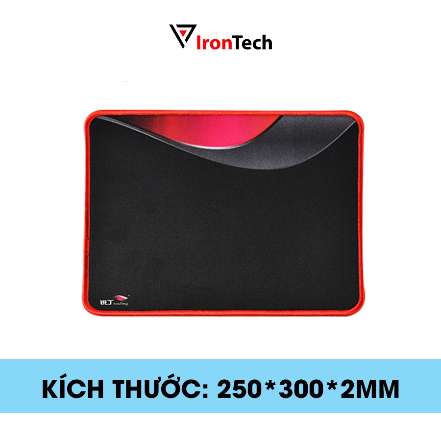 Lót chuột gaming cỡ lớn 80x30cm IronTech bàn di chuột chống trượt chống thấm chuyên game thích hợp mọi loại chuột quang