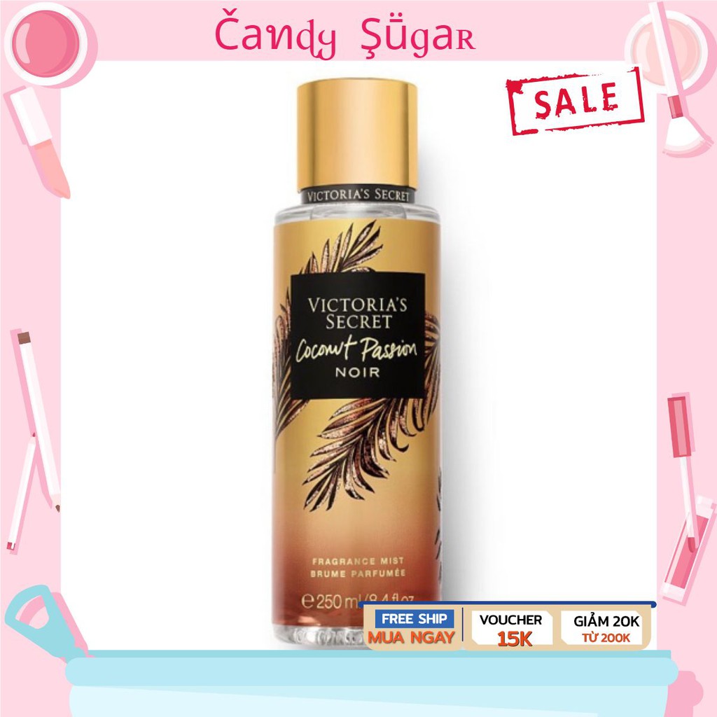 Xịt Thơm Body Victoria’s Secret Coconut Passion Noir (30ml-50ml-100ml) NEW