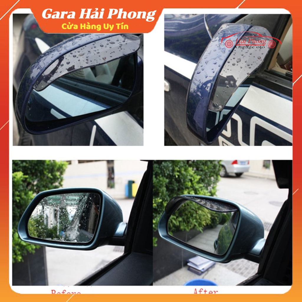 【Có hàng sẵn】2PCS/SET Bộ 2 vè che mưa gương chiếu hậu