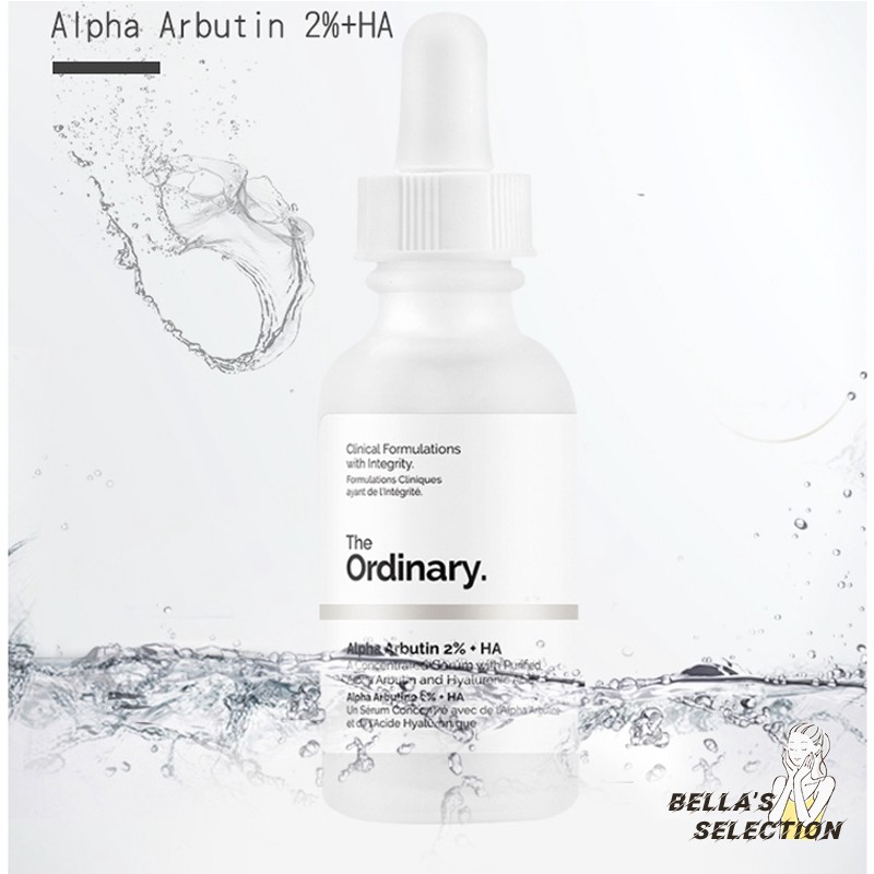 Tinh chất dưỡng trắng Alpha Arbutin 2% + HA - The Ordinary