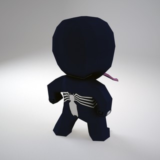 Mô hình giấy Marvel Avengers Chibi Venom