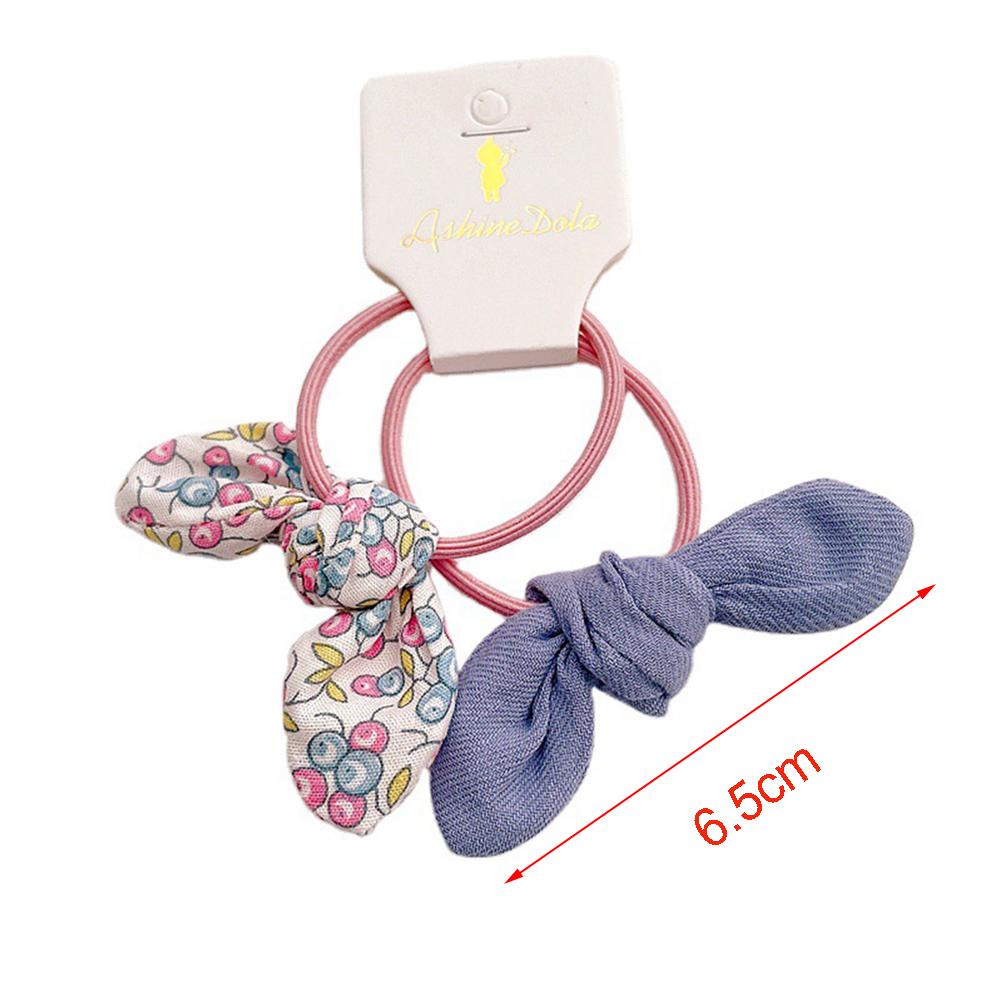 Bộ 2 Dây Cột Tóc In Họa Tiết Cherry Ngọt Ngào