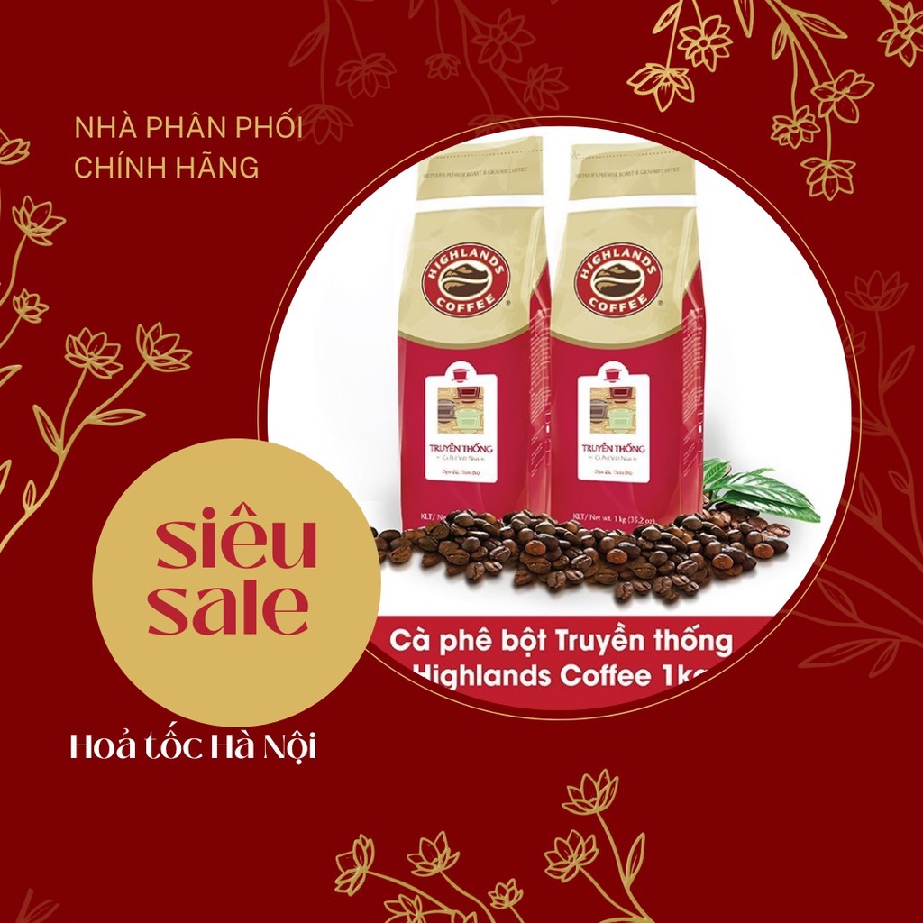 Cà phê Highland Truyền Thống 1kg( Nhà phân phối Hoàn Kiếm )
