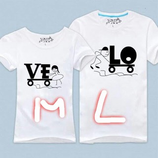 Áo đôi chữ Love cách điệu 236