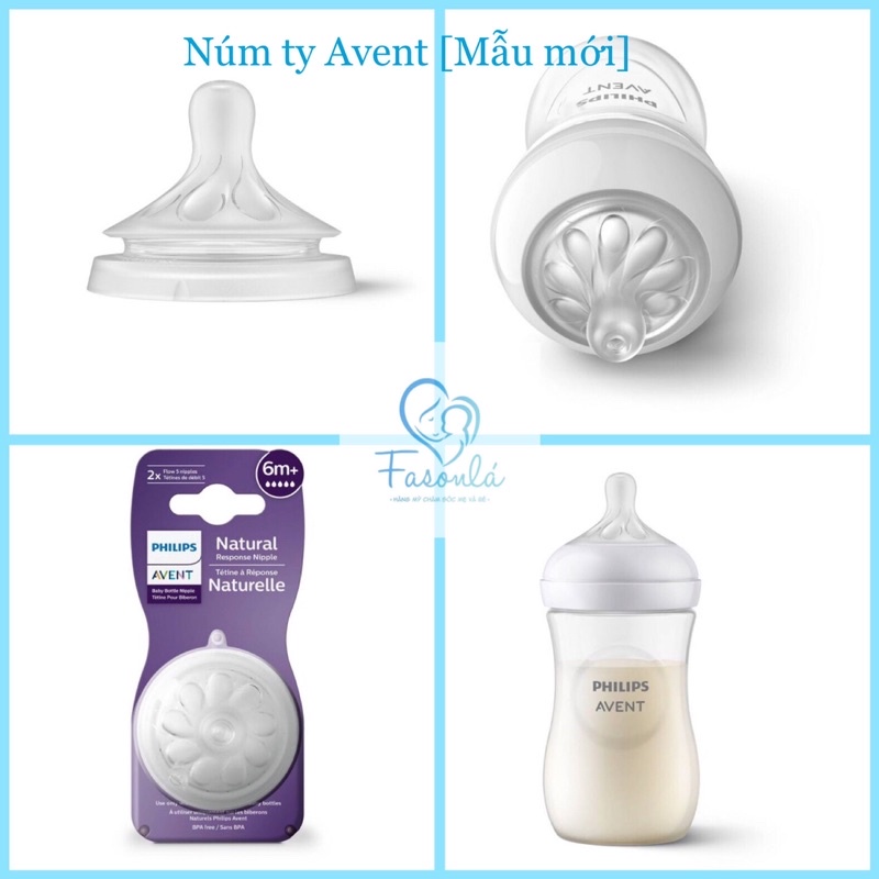 Set 2 Ty thay thế Philips Avent [Mẫu Mới]