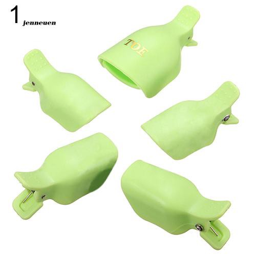 [Hàng mới về] Bộ 5 cái kẹp tẩy sơn móng chuyên dụng cao cấp