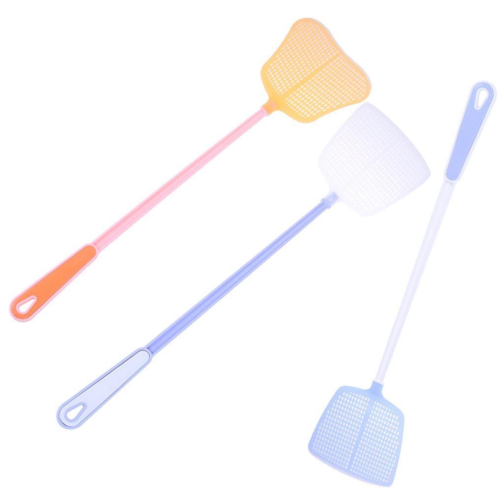 1 Vợt Lưới Rỗng Tay Cầm Dài Bền Bỉ Kiểm Soát Côn Trùng Ruồi