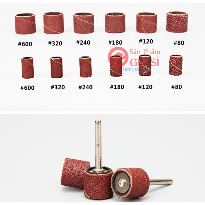 BỘ 130 băng chà nhám tròn ❤️freeship❤️