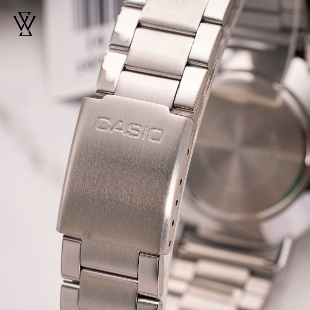 Đồng Hồ Quartz Nam Casio WATCHSTORE MTP-VT01D-2BUDF Thiết Kế Mặt Kính Khoáng 40mm, Dây Kim Loại Và Vỏ Thép Không Gỉ