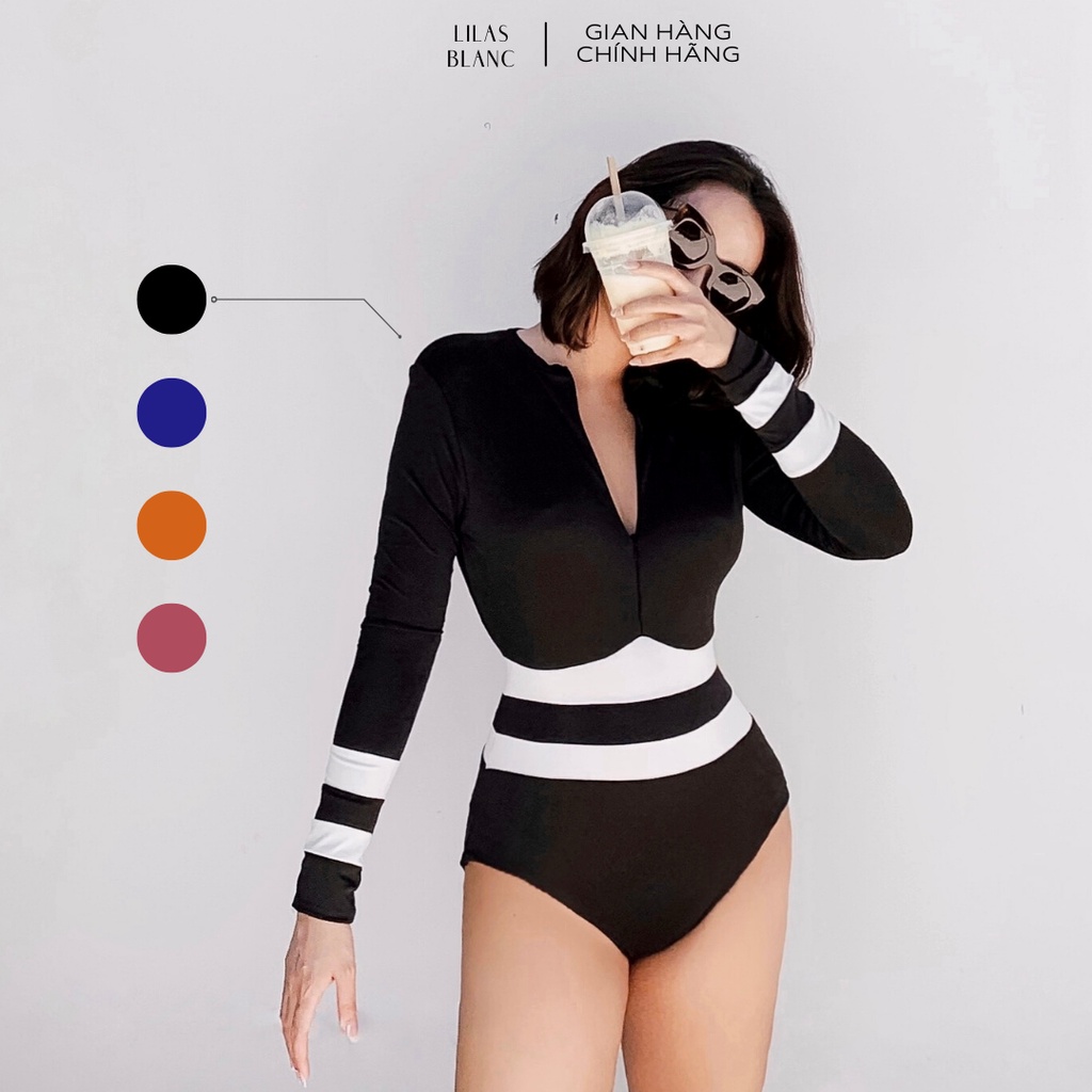 Bộ bơi liền 1 mảnh che bụng dành cho bạn nữ LILAS BLANC Sydney Swimsuit