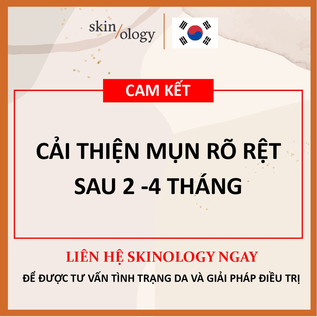 SERUM HỖ TRỢ TRỊ MỤN MỜ SẠM NÁM SE KHÍT LỖ CHÂN LÔNG TÁI TẠO TRẮNG DA SKIN RENEWAL SOLUTION SKINOLOGY CHO DA NHẠY CẢM