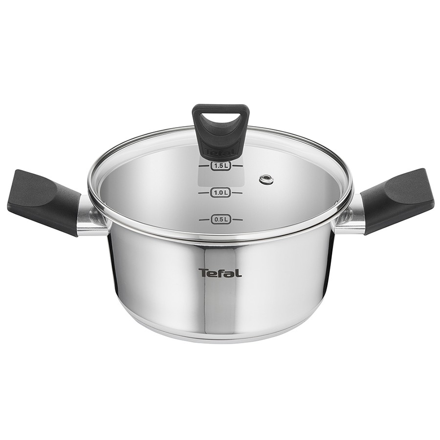 Nồi inox cao cấp Tefal Simpleo tay cầm chống nóng, đáy từ dùng được cho mọi loại bếp - GD.Tefal.NoiSimpleo