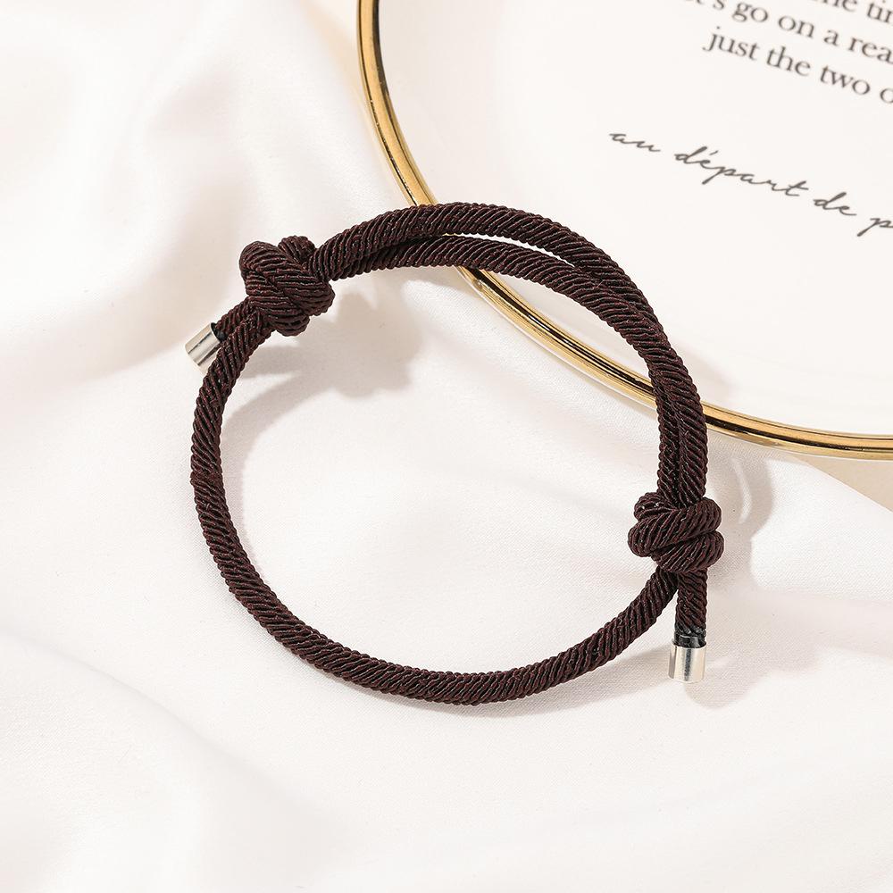 JARRED Vòng Tay Dây Thừng Milan Có Thể Điều Chỉnh Cho Cặp Đôi