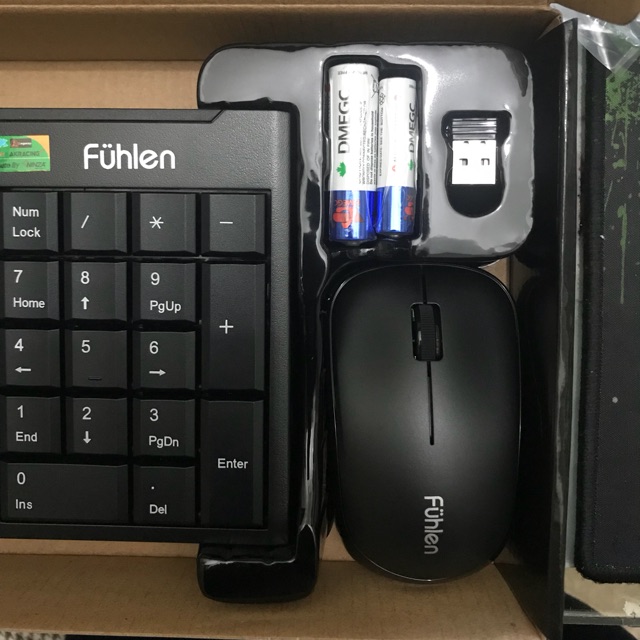 Bộ bàn phím và chuột Fuhlen Optical Wireless A120G