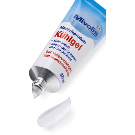 (Hàng Đức) Kem lạnh làm dịu vết phỏng/bỏng Mivolis tuýp 30ml của Đức - Có giao HỎA TỐC